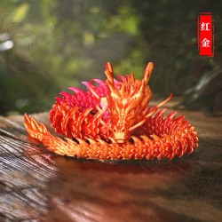 3D Printing Chinese Dragon Landscape Ornaments Crafts Joint Activities Creative Handmade Decorative Childrens Gift Toys